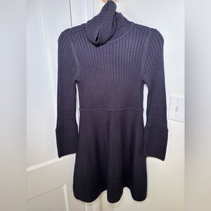 Eliza J Navy Long Sleeve Knit Dress
